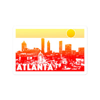 Atlanta Skyline Sticker