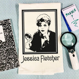 Jessica Fletcher Murder She Wrote Funny Murder Mystery Kitchen Towel