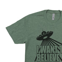 I Want to Believe Unisex T-Shirt