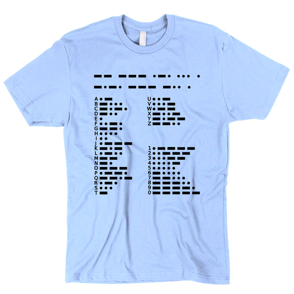 Morse Code Unisex T-Shirt