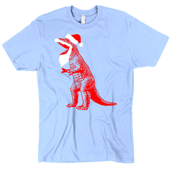 Santasaurus Rex The Last Man on Earth Santa T-Rex Unisex T-Shirt